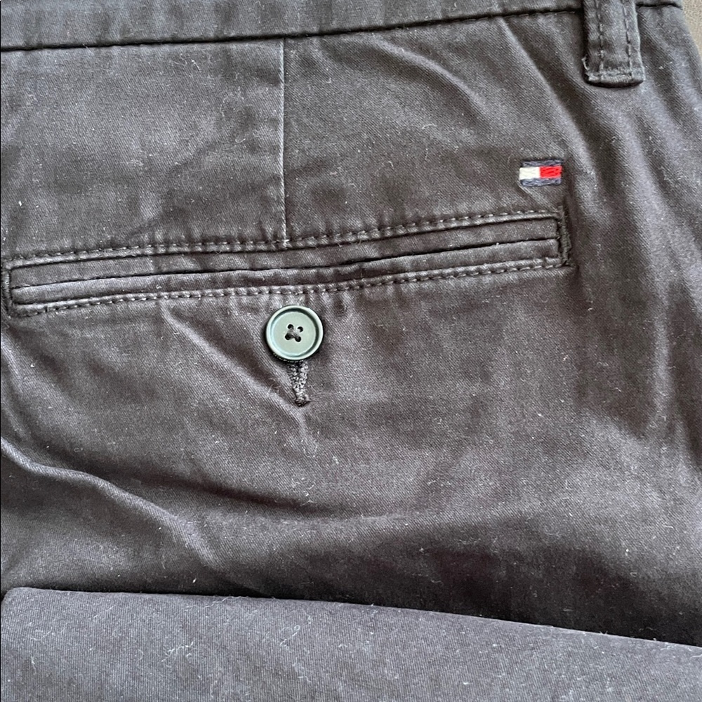 Tommy Hilfiger Men's Dark Gray Chinos - Picture 7 of 7